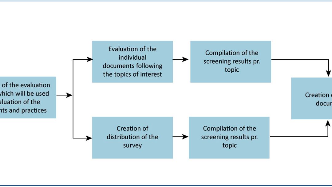 Steps in the screening methodology
