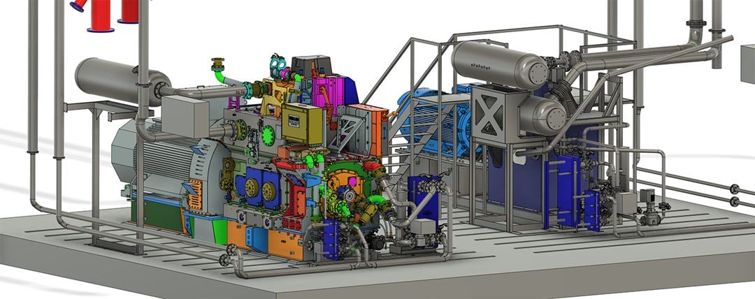 Illustration of process lab