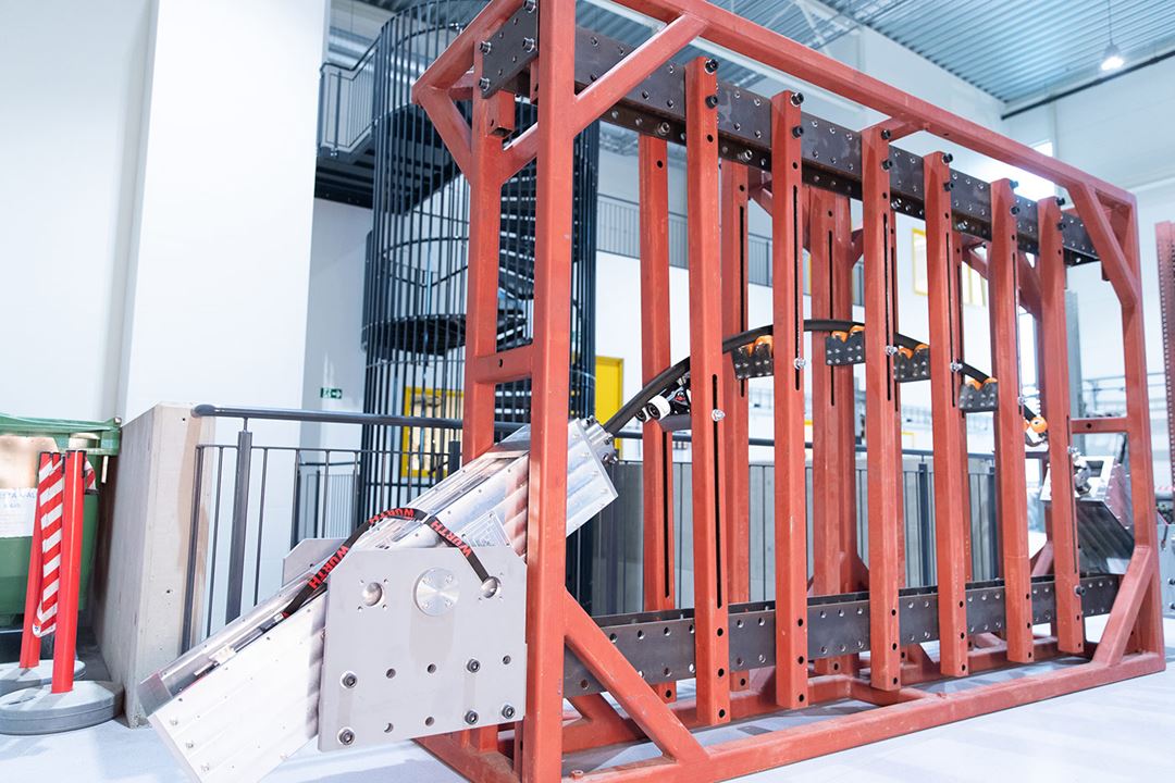Torsion test facility